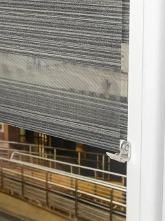 Рулонная штора Lm Decor Марсель ДН LB 25-05 64x215 (темно-серый) — фото 10