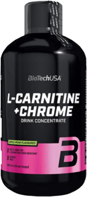 L-карнитин BioTechUSA L-Carnitine+Chrome (500мл, апельсин)