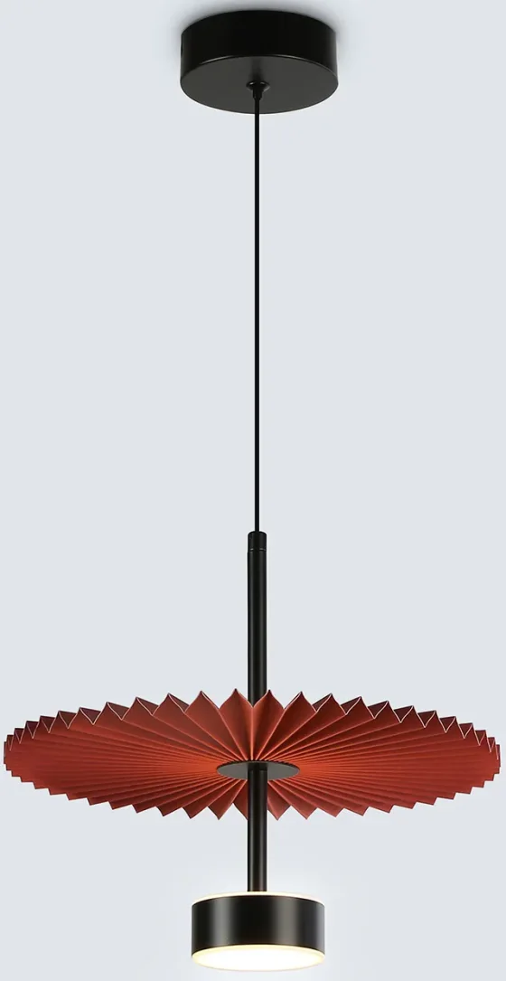 Потолочный светильник Ambrella LH72613 BK/RD (черный/красный)