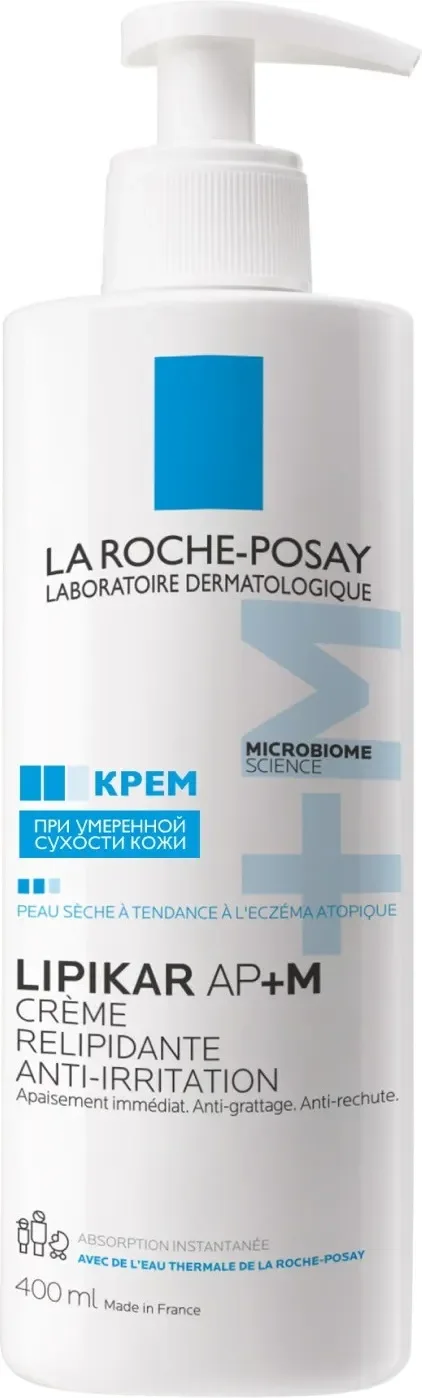 Крем для тела La Roche-Posay Lipikar AP+M для тела и лица (400мл)