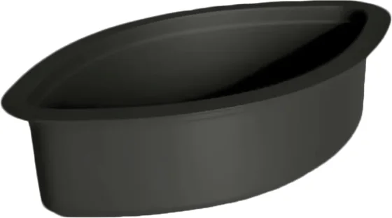 Кашпо ROTEX Lodka / RTX-L21 (черный)