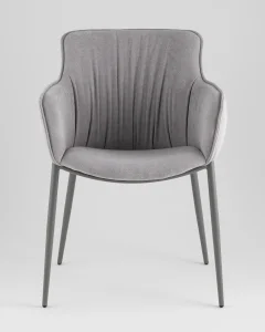 Стул Stool Group Твигги / LV-118-RlS-08-7005 (шенилл серый/серый) — фото 3