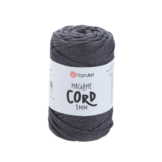 Пряжа для вязания Yarnart Macrame Cotton Cord 758 (85м)