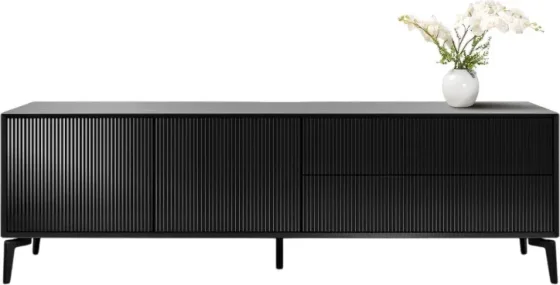 Тумба Metaldesign Проксима MD 7157.01.40 (черный/рифленое-черный)