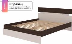 Полуторная кровать Proson Milton 120x190 (ясень шимо темный/белый) — фото 3