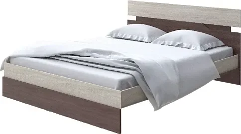 Полуторная кровать Proson Milton 120x200 (ясень шимо светлый/ясень шимо темный)