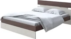 Двуспальная кровать Proson Milton 180x200 (ясень шимо темный/дуб шамони светлый 124) — фото 9