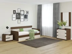 Кровать-тахта Proson Milton 80x200 (бунратти/черный) — фото 4