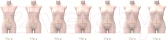 Манекен портновский Royal Dress Forms Monica+ стойка Милан (бежевый, размер 46) — фото 5