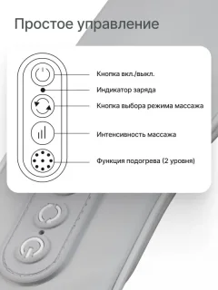 Массажер электронный CleverCare Neck Pleasure / CC-007NP — фото 3