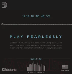 Струны для электрогитары D'Addario NYXL1152 — фото 2