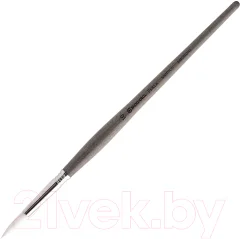 Кисть для рисования Escoda Perla Синтетика круглая №10 S1430-10 SPAIN (белый) — фото 1
