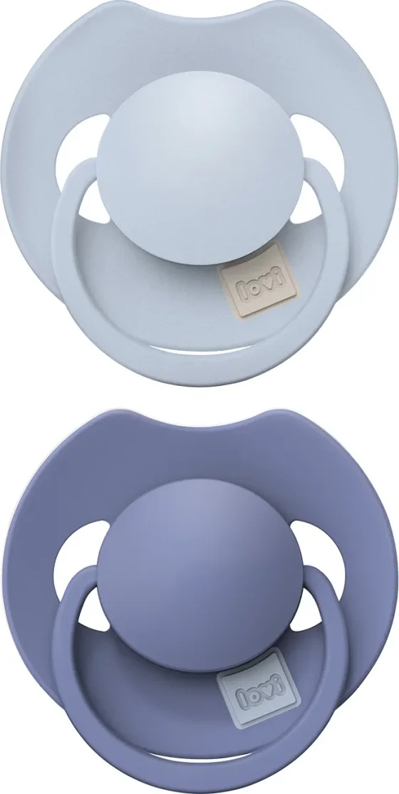 Набор пустышек Lovi Prime 6-18 мес / 34/418 (Baby Blue/Blue)