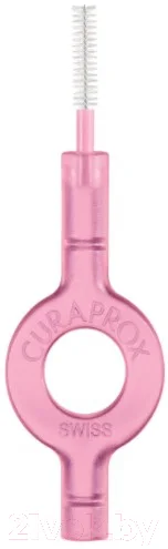 Ершики межзубные Curaprox Prime Start UHS 409/470 (5шт, розовый держатель) — фото 2