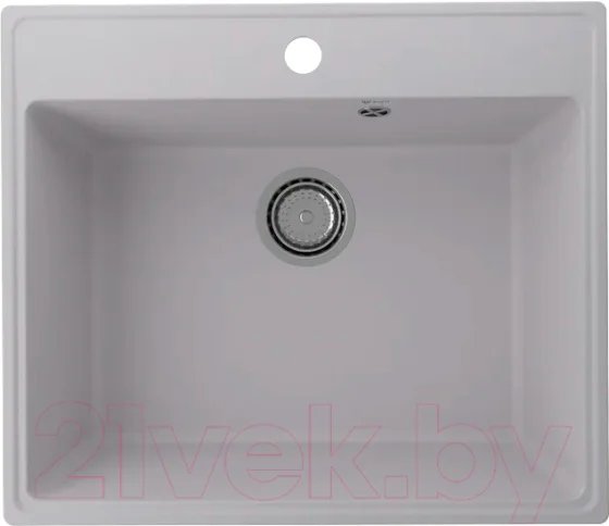 Мойка кухонная Ulgran Quartz Forte 580-04 (платина)