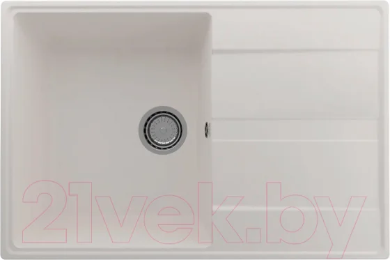 Мойка кухонная Ulgran Quartz Prima 750-01 (жасмин)