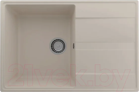 Мойка кухонная Ulgran Quartz Prima 750-02 (лен)