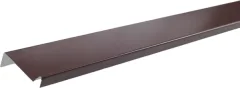 Планка примыкания Технониколь Примыкания полиэстер RAL 8017 / 569074 (коричневый) — фото 5