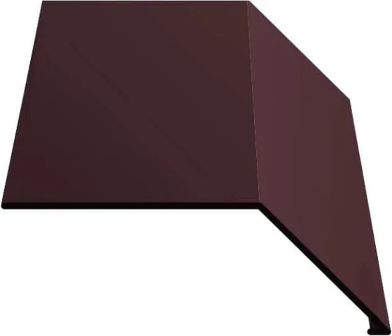 Планка карнизная Скайпрофиль Эконом Плюс-Пэ-мат-RAL8019