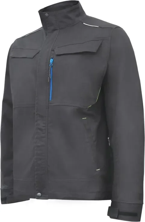 Куртка рабочая Hoegert Reetz HT5K823-2XL (р.56, черный)