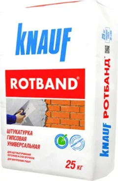 Штукатурка выравнивающая Knauf Rotband (25кг) — фото 3
