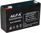 Аккумуляторная батарея ALFA battery SL6-12 (6V-12Ah) — фото 8