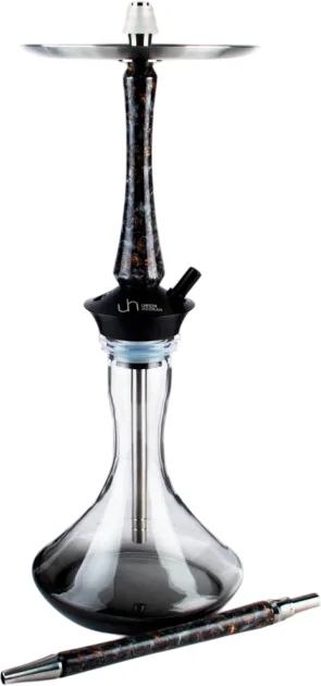 Шахта для кальяна Union Hookah Sleek Acryl (шишки серые, мундштук)