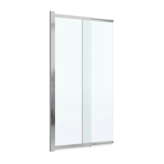 Стеклянная шторка для ванны Cezares SLIDER-VF-11-100/150-C-Cr
