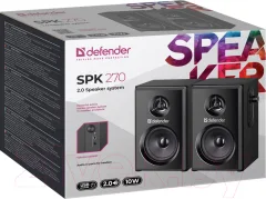 Мультимедиа акустика Defender SPK 270 / 65270 (черный) — фото 6