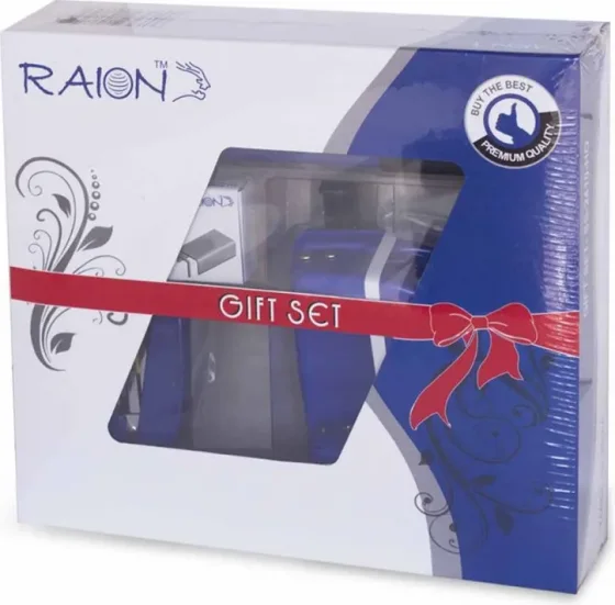 Набор канцелярский для сшивания Raion SS-2410-HO(B) (синий)