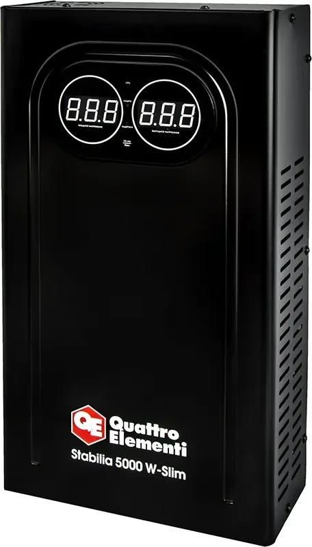 Стабилизатор напряжения Quattro Elementi Stabilia 5000 W-Slim / 917-810