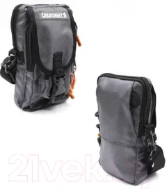 Сумка рыболовная Следопыт Street Fishing MultiLock V-Pouch / PF-BBK-09 (серый) — фото 3
