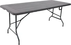 Стол складной AksHome Table AKS тип 5 152х70х74 (темно-серый) — фото 1