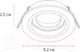 Точечный светильник Arte Lamp Tarf A2177PL-1WH — фото 10