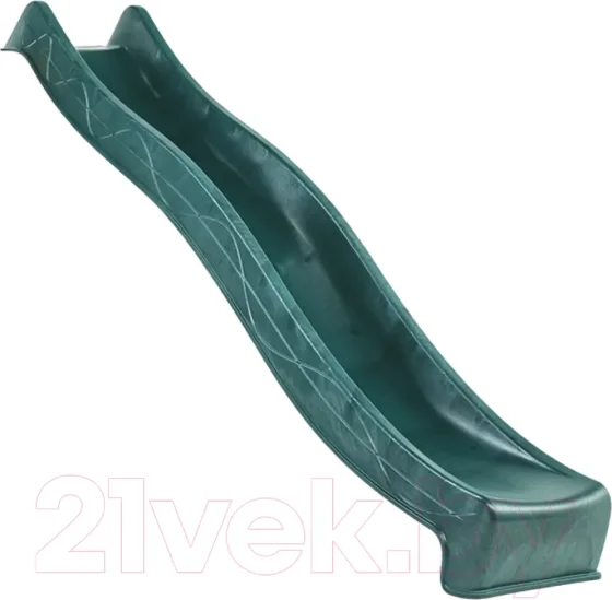 Скат для горки KBT Tsuri HDPE / 402.015.002.001 (с подключением к воде, зеленый)