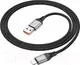 Кабель Hoco U128 2в1 USB/Type-C to Lightning (черный) — фото 10