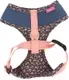 Шлея-жилетка для животных Pinkaholic Vafara / NARA-HA7323-DG-L (джинс/коричневый кант) — фото 5