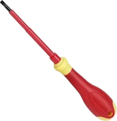 Отвертка Workpro VDE 0.6x3.5x100мм / WP341003