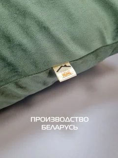 Наволочка декоративная MATEX Velours / 56-492 (зеленый) — фото 9
