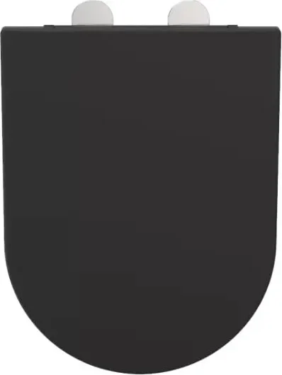 Сиденье для унитаза Berges Ventas Black Slim SO / 012703