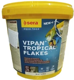 Корм для рыб Sera Vipan Tropical Flakes хлопья для всех рыб 32286 (10л/2кг) — фото 7