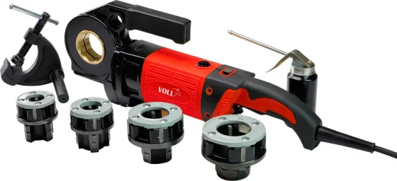 Клупп трубный VOLL V-Matic B1 с набором головок 1/2"-1 1/4" / 2.10040