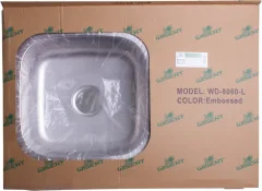 Мойка кухонная Wisent WD-8060-L (без сифона) — фото 6