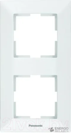 Рамка для выключателей и розеток Panasonic WMTF08122WH-BY — фото 3