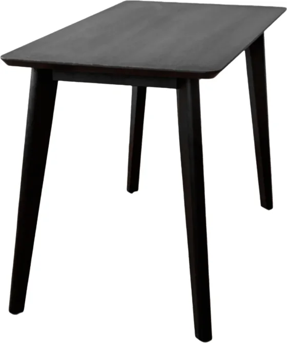 Обеденный стол Stal-Massiv Wood-72 (черный/черный)