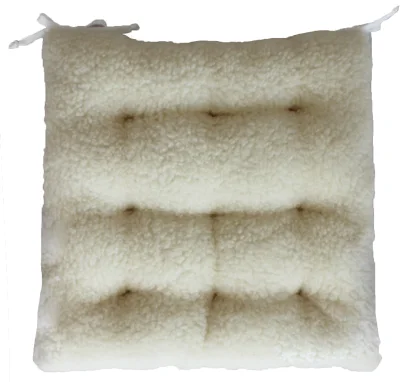 Подушка на стул Lanatex Wool 0349 / 22329 (44x44x9см, молочный)
