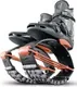 Джампер для взрослых Kangoo Jumps XR3 (M, черный/оранжевый) — фото 2