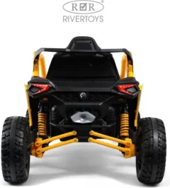 Детский автомобиль RiverToys Z707ZZ (желтый) — фото 6